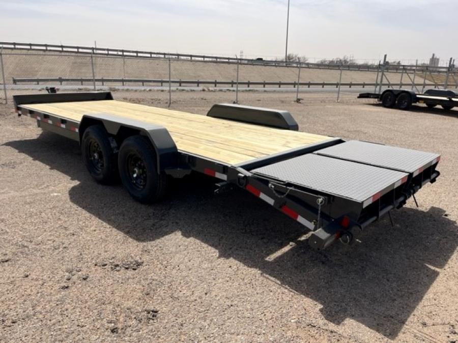 RICE – MAGNUM 14K EQUIPMENT HAULER (23) 20+3 GREY – MAX RAMPS image 2
