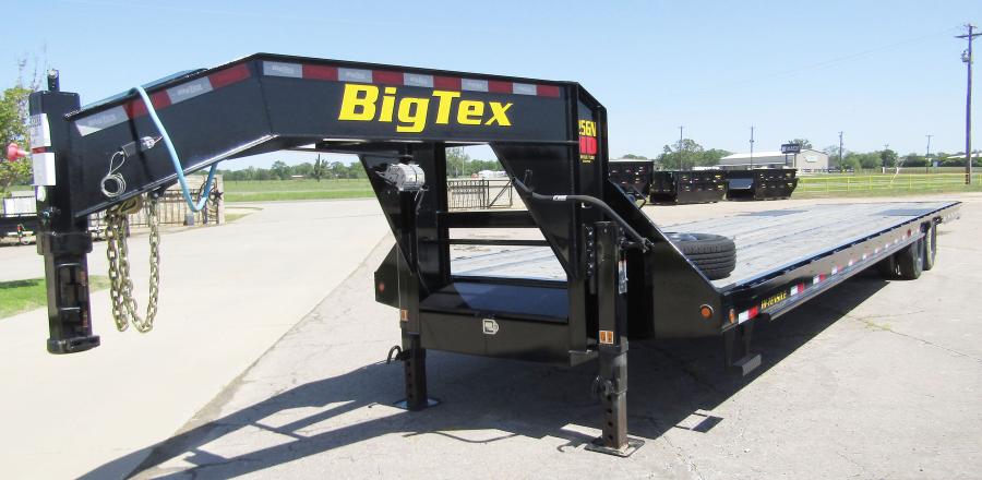 2023 Big Tex Heavy Duty Tandem Axle Dual Wheel Gooseneck Trailer 102”x 40’ straight deck #83288 image 0