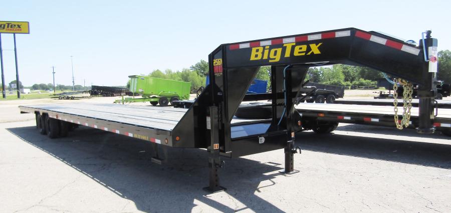 2023 Big Tex Heavy Duty Tandem Axle Dual Wheel Gooseneck Trailer 102”x 40’ straight deck #83288 image 1