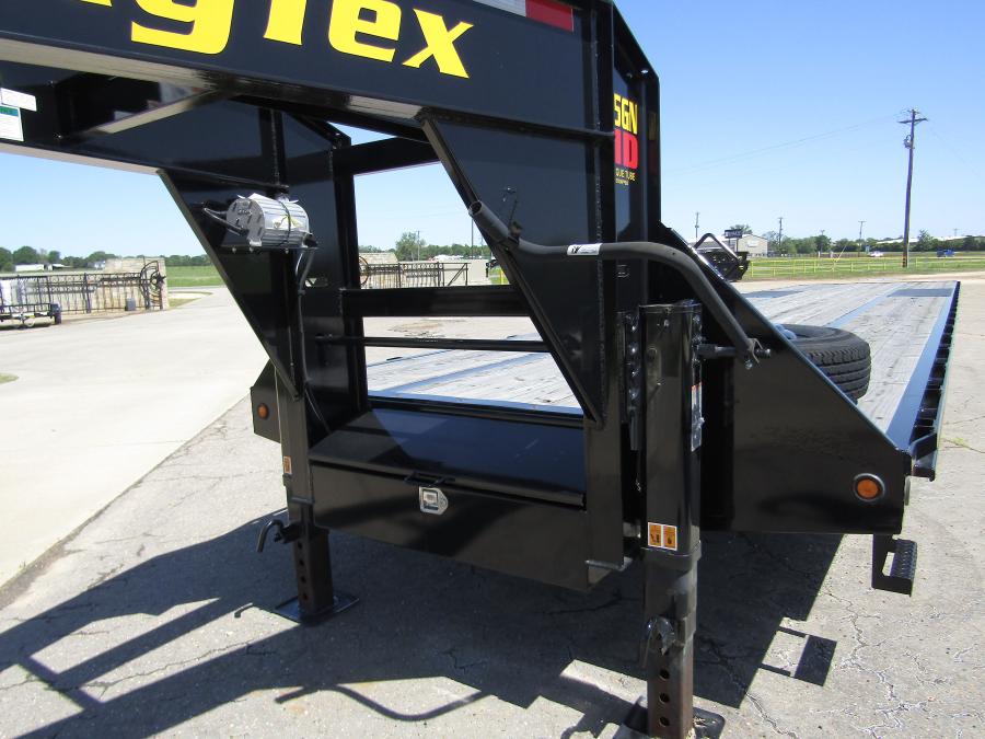 2023 Big Tex Heavy Duty Tandem Axle Dual Wheel Gooseneck Trailer 102”x 40’ straight deck #83288 image 5