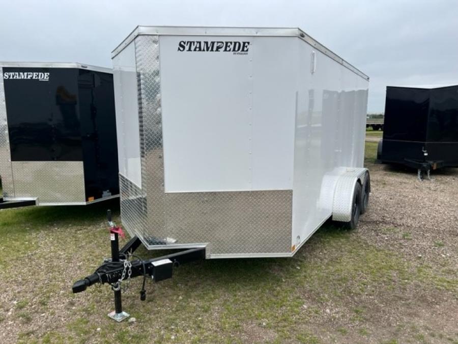 STAS STALL 7X14 TA WHITE RD STD 7 image 0