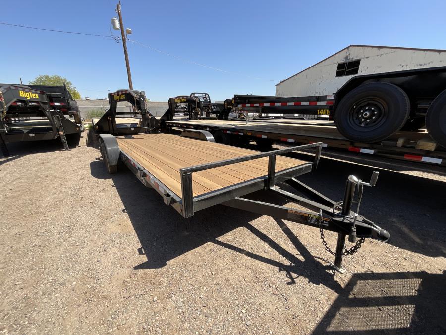 WHCH WORK HORSE 7K 7X20 TANDEM AXLE CAR HAULER VALUE image 0