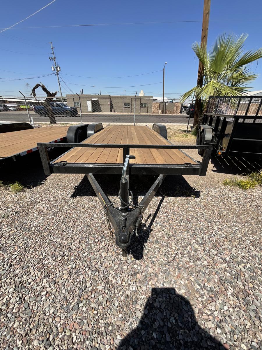 WHCH WORK HORSE 7K 7X20 TANDEM AXLE CAR HAULER VALUE image 0