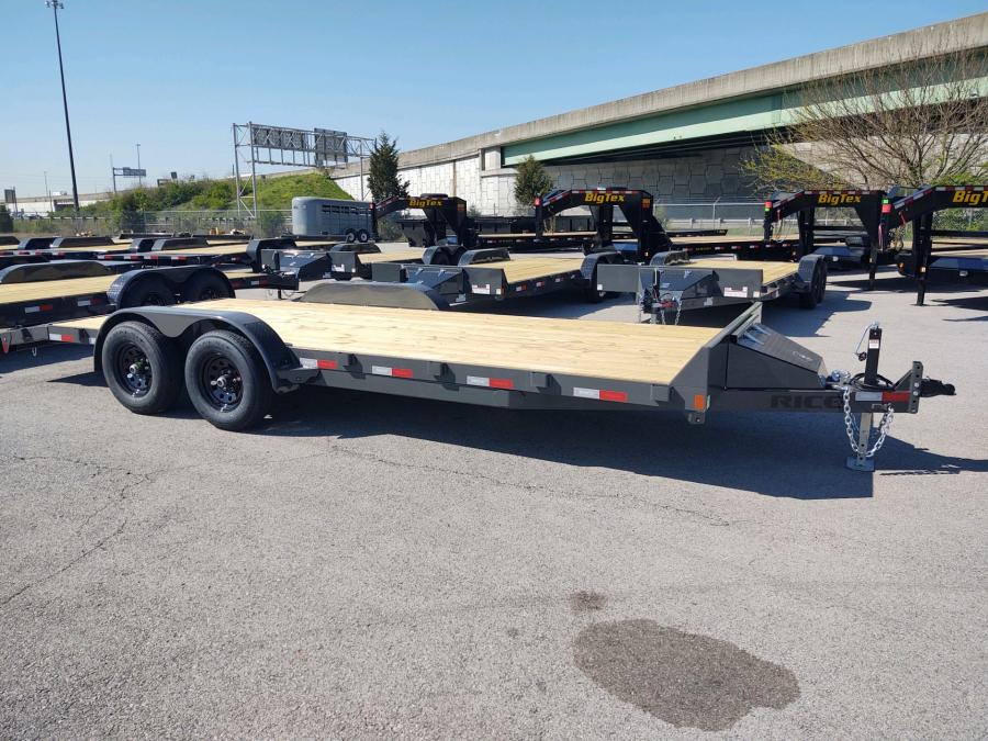 Rice Trailers FME RICE – MAGNUM 14K EQUIPMENT HAULER 20+3 GREY – STANDARD image 1