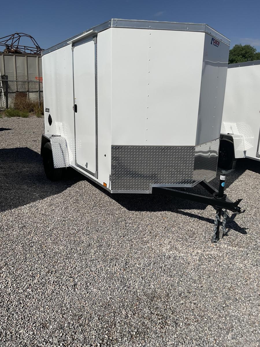 PSCB ENCLOSED CARGO 6 X 10 FLAT TOP/  V FRONT image 0