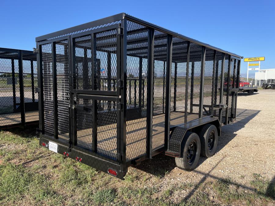 TGRT TIGER 83X16 TRASH TRAILER 6 SIDES image 1