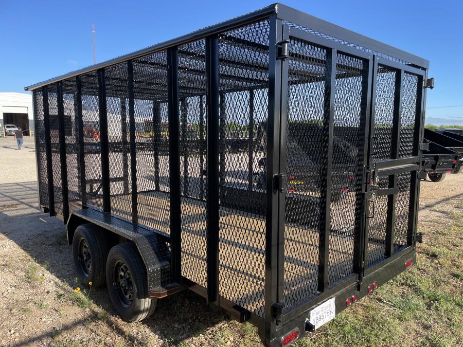 TGRT TIGER 83X16 TRASH TRAILER 6 SIDES image 2