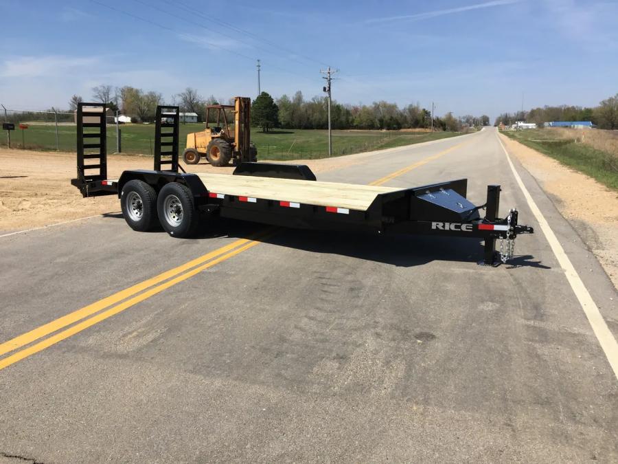 Rice Trailers FME RICE MAGNUM 14K EQUIPMENT HAULER 18+3 GREY