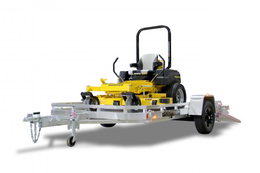Aluma 7816 Aluma 77-1/2″ x 192″ Bed Utility Trailer, 2-3500# Axles image 1
