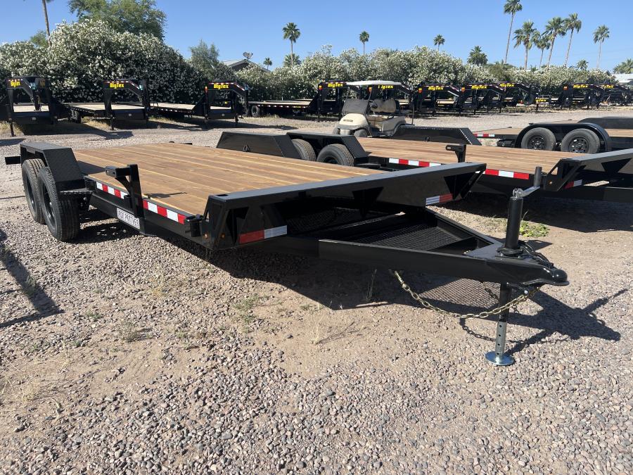 CH15 7X18 10K CHANNEL CAR HAULER BY IRON PANTHER image 0