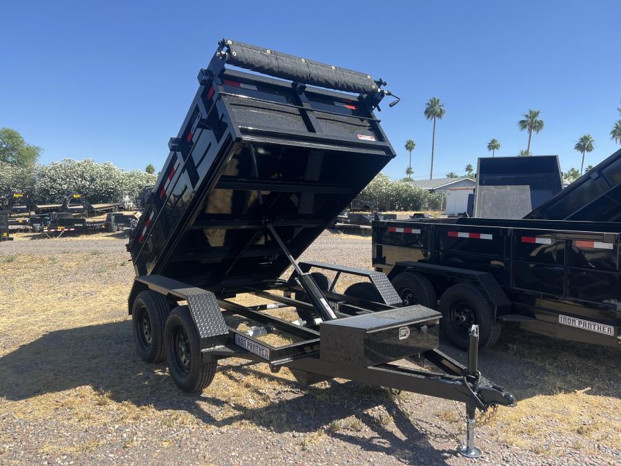 DT06 Dump 5 x 10 TA 7K GVWR 2 Side by Iron Panther image 0