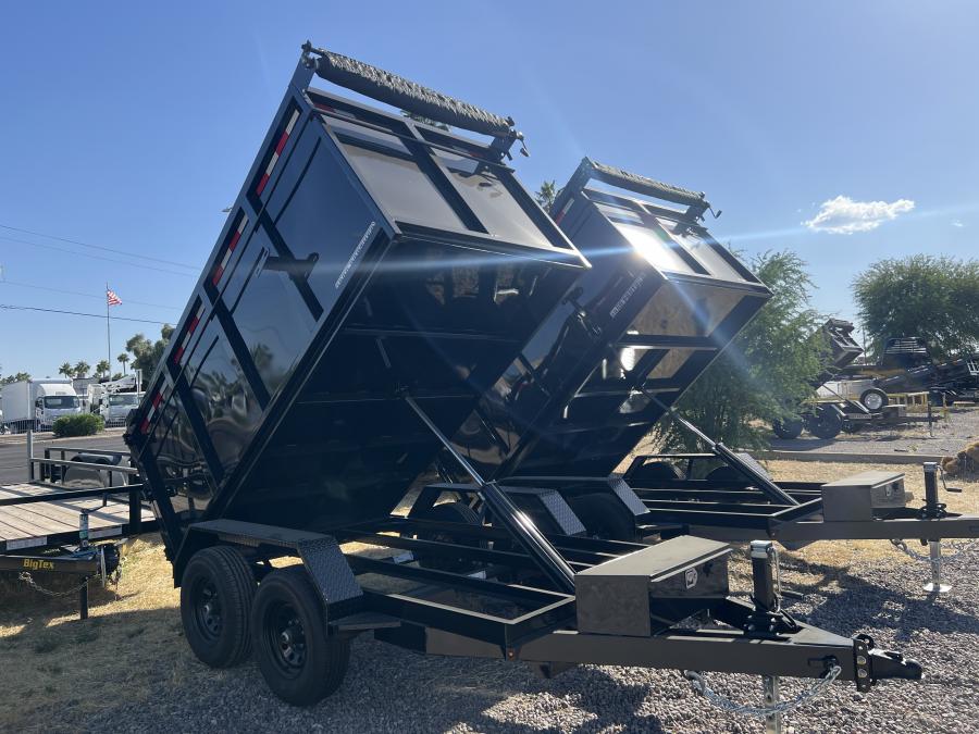 DT25 Dump 5 x 10 TA 10K GVWR 4 Side by Iron Panther image 0