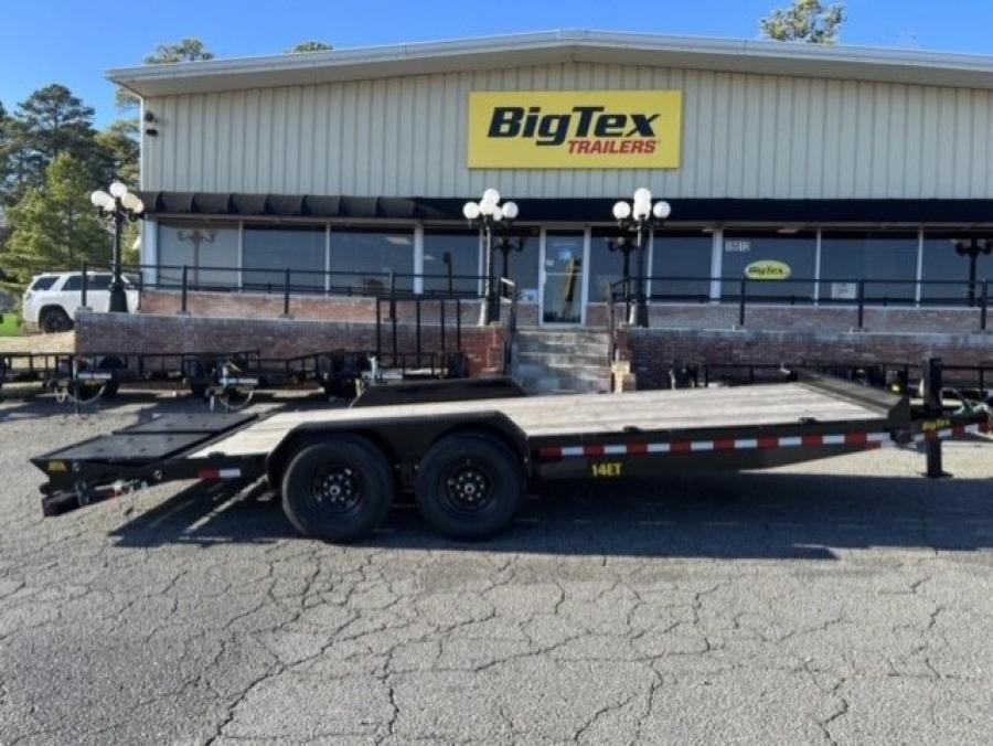 2023 Big Tex Heavy Duty Tandem Axle Equipment Trailer 83”x 18’ w/4’ Knee Ramps image 1