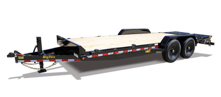 Big Tex 14ET-MR 14K TAND EQUIP W/DT 83×20 MR DVT Mega Ramps, Black image 0