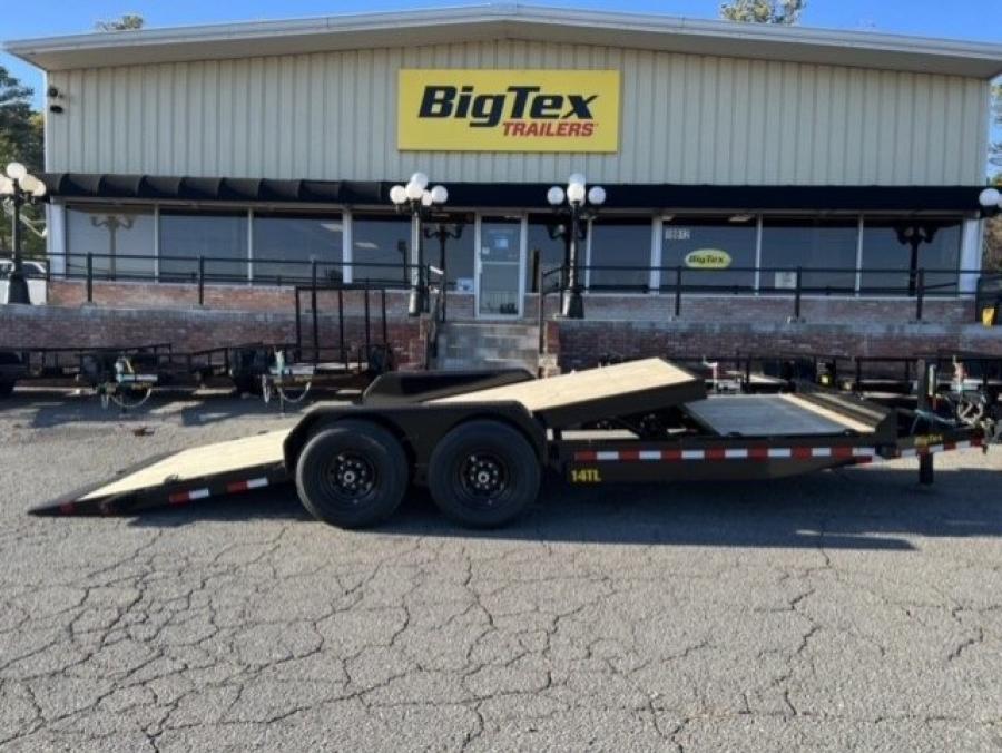 Big Tex 14TL 83″ x 20 (16 + 4) Heavy Duty Tilt Bed Trailer image 0