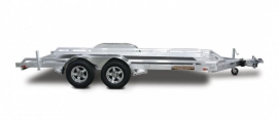 Aluma 7816 Aluma 77-1/2″ x 192″ Bed Utility Trailer, 2-3500# Axles image 0