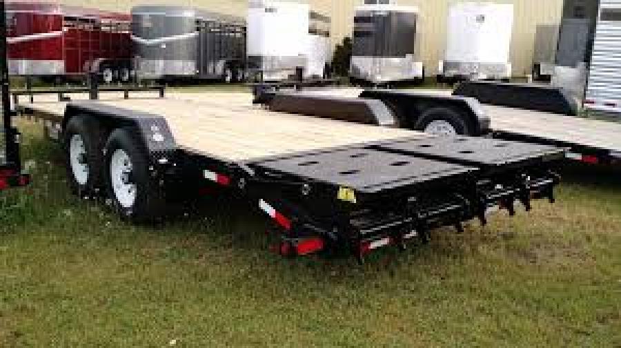 Big Tex 14ET-MR 14K TAND EQUIP W/DT 83×20 MR DVT Mega Ramps, Black image 0