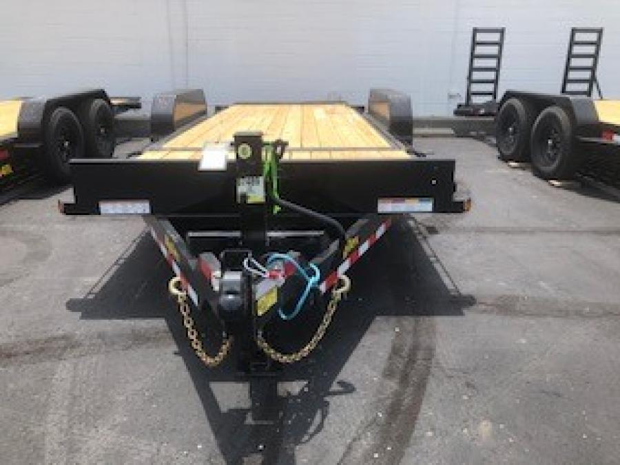 Big Tex 14TL 83″ x 20 (16 + 4) Heavy Duty Tilt Bed Trailer image 0