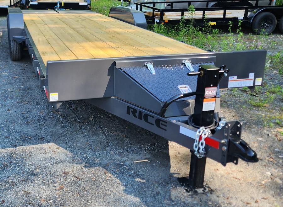 Rice Trailers FME RICE MAGNUM 14K EQUIPMENT HAULER 20+3 GREY