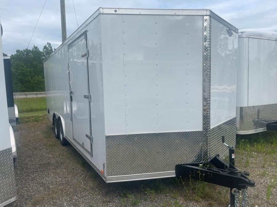 MDLX MDLX 8.5 x 20 TA FLAT TOP WE ENCLOSED TRAILER BY RC image 0