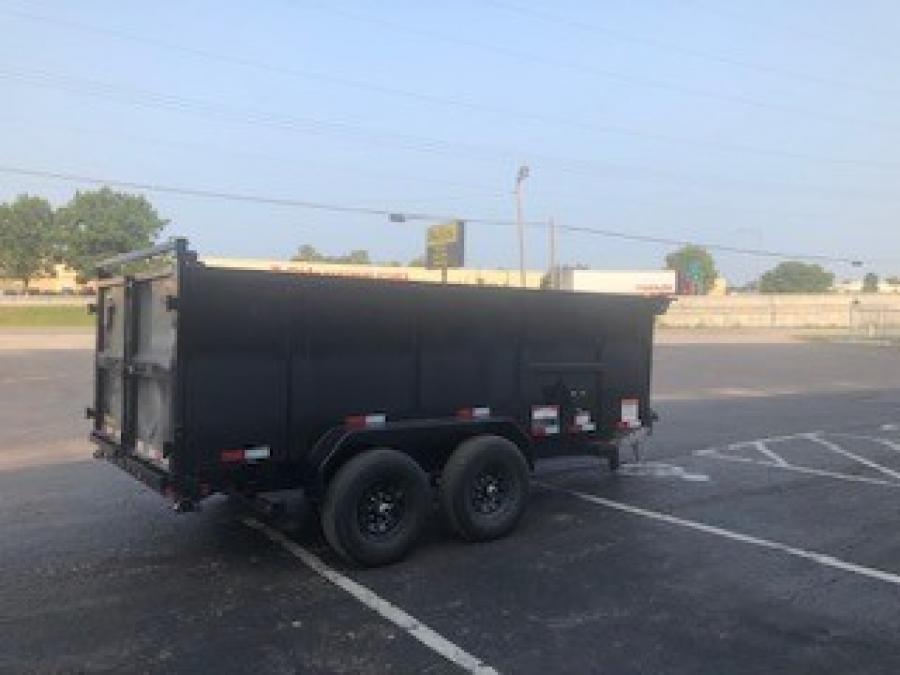 Big Tex 14LP 14K TAND LP DUMP 83″x14 6.5S 4 Sides, Black image 1