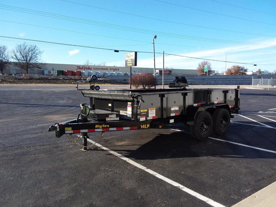 Big Tex 14LP 14K TAND LP DUMP 83″x14 6SIR Black image 2