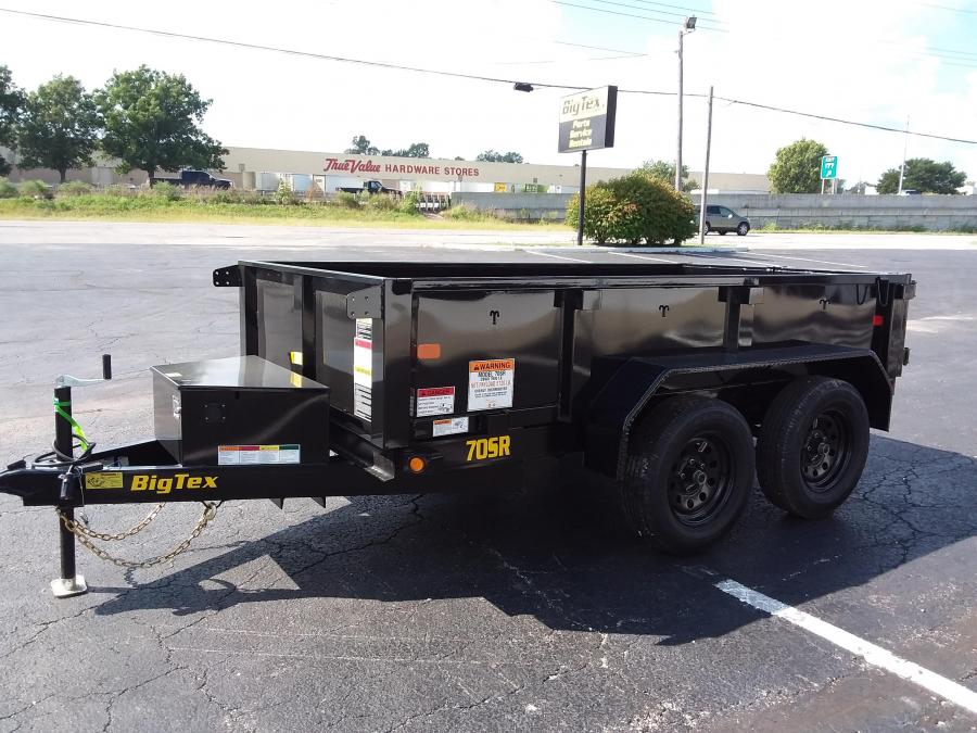 2024 Big Tex Tandem Axle Single Ram Dump Trailer 60”x 10’ w/ rear double doors. image 4