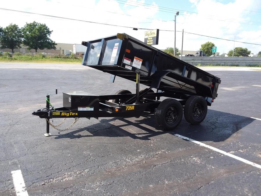 2024 Big Tex Tandem Axle Single Ram Dump Trailer 60”x 10’ w/ rear double doors. image 5