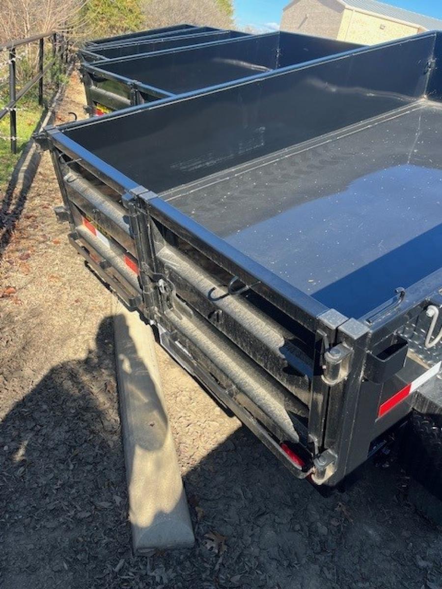 ***ON CLEARANCE*** Big Tex 90SR-10BK6SIR (72″W x 10’L, Tandem Axle Single Ram Dump Trailer, Single Cylinder Lift, Power Up/Power Down, Spare Tire Mount, Tarp Not Included) image 3
