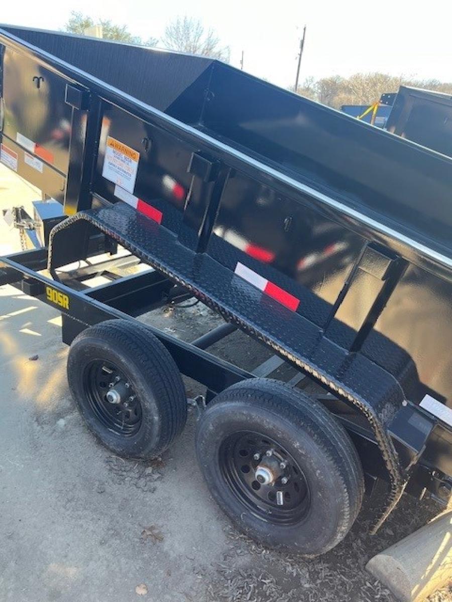***ON CLEARANCE*** Big Tex 90SR-10BK6SIR (72″W x 10’L, Tandem Axle Single Ram Dump Trailer, Single Cylinder Lift, Power Up/Power Down, Spare Tire Mount, Tarp Not Included) image 5