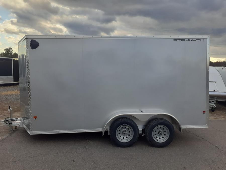 C7X1 7X14 Standard Stealth V-Nose Cargo Trailer by Cargo Pro image 0