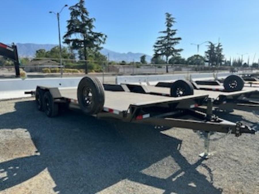 CH57 7X20 10K CHANNEL CAR HAULER DOVETAIL BY IRON PANTHER image 0