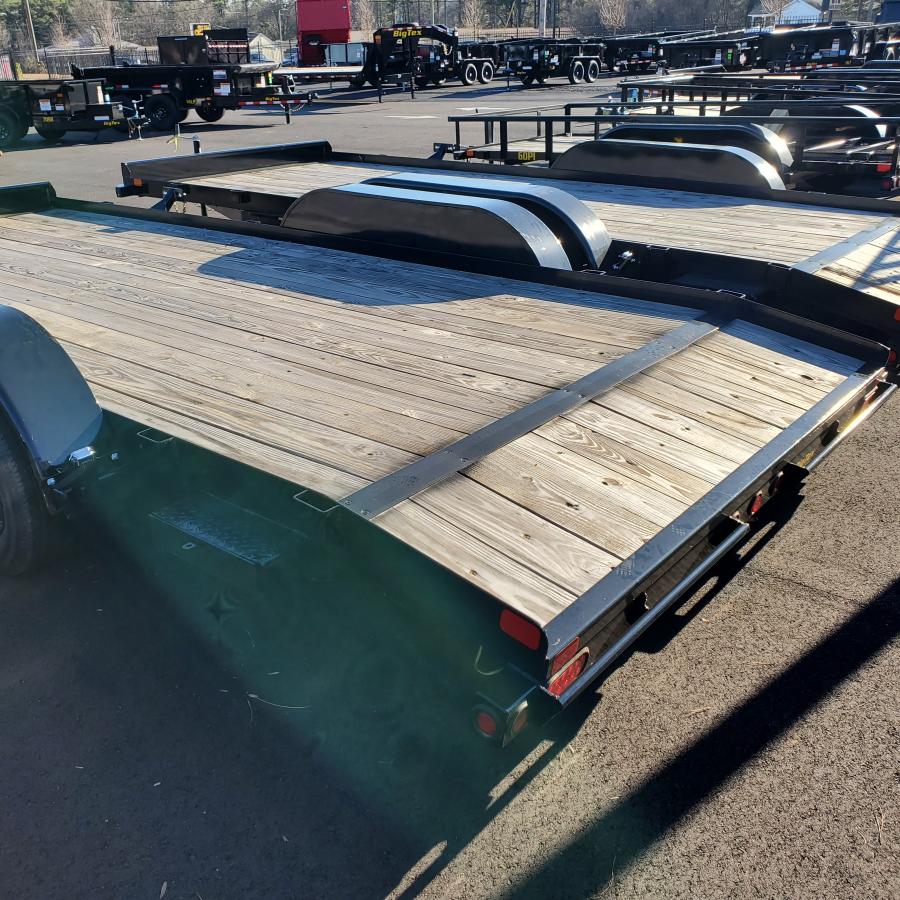Big Tex 70CH 7K TAND CAR HAULER 83"x18 ADJ COUP,DT,4SIR,SPMT,BRK2,BK