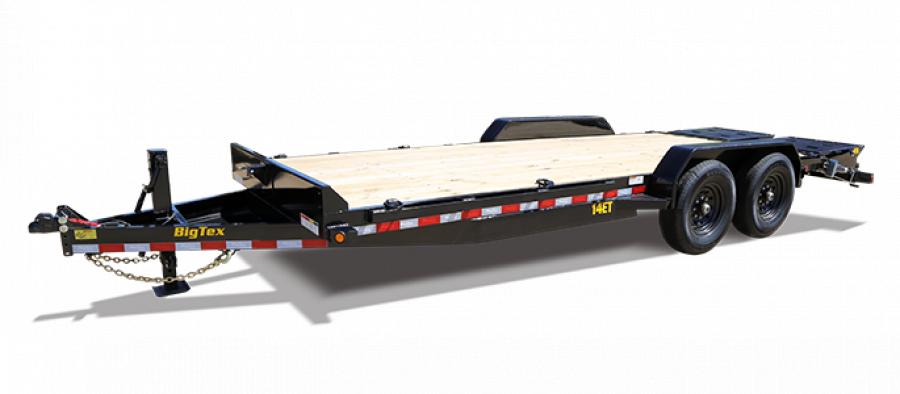 Big Tex 14ET-MR 14K TAND EQUIP W/DT 83×18 MR DVT Mega Ramps, Black image 0