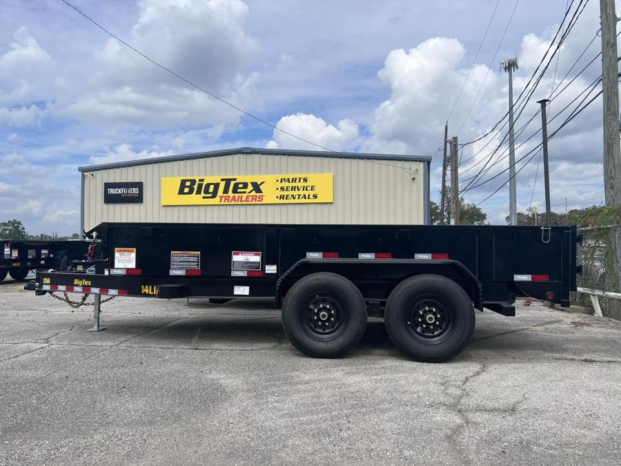 Big Tex 14LD 83″x14′ Dump Trailer image 1