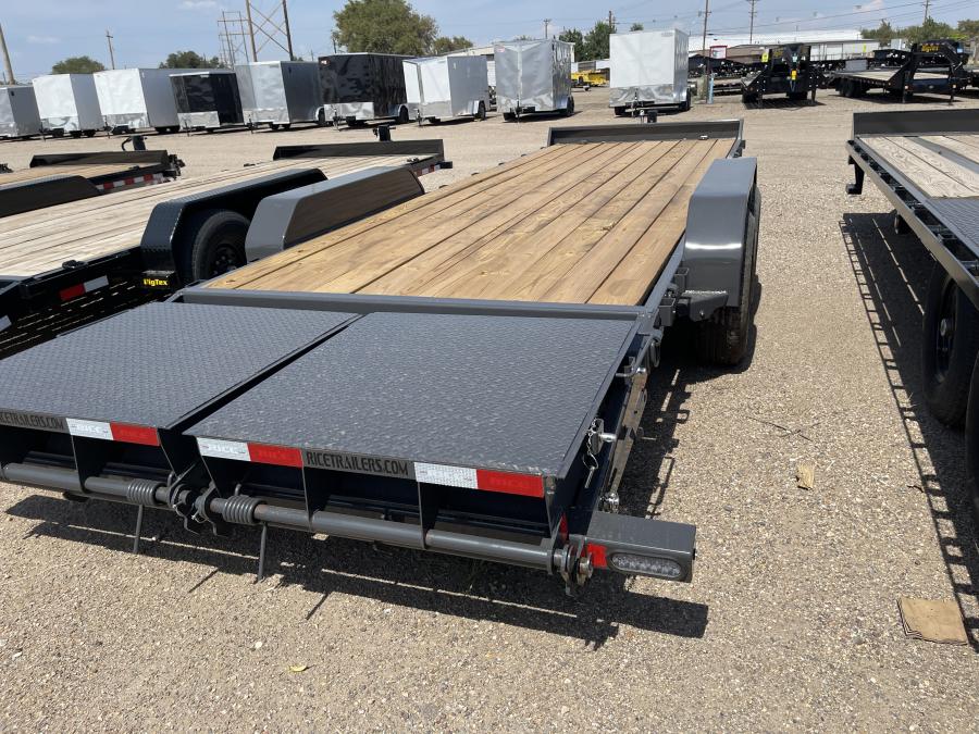 Rice Trailers FME RICE MAGNUM 14K EQUIPMENT HAULER 20+3 GREY