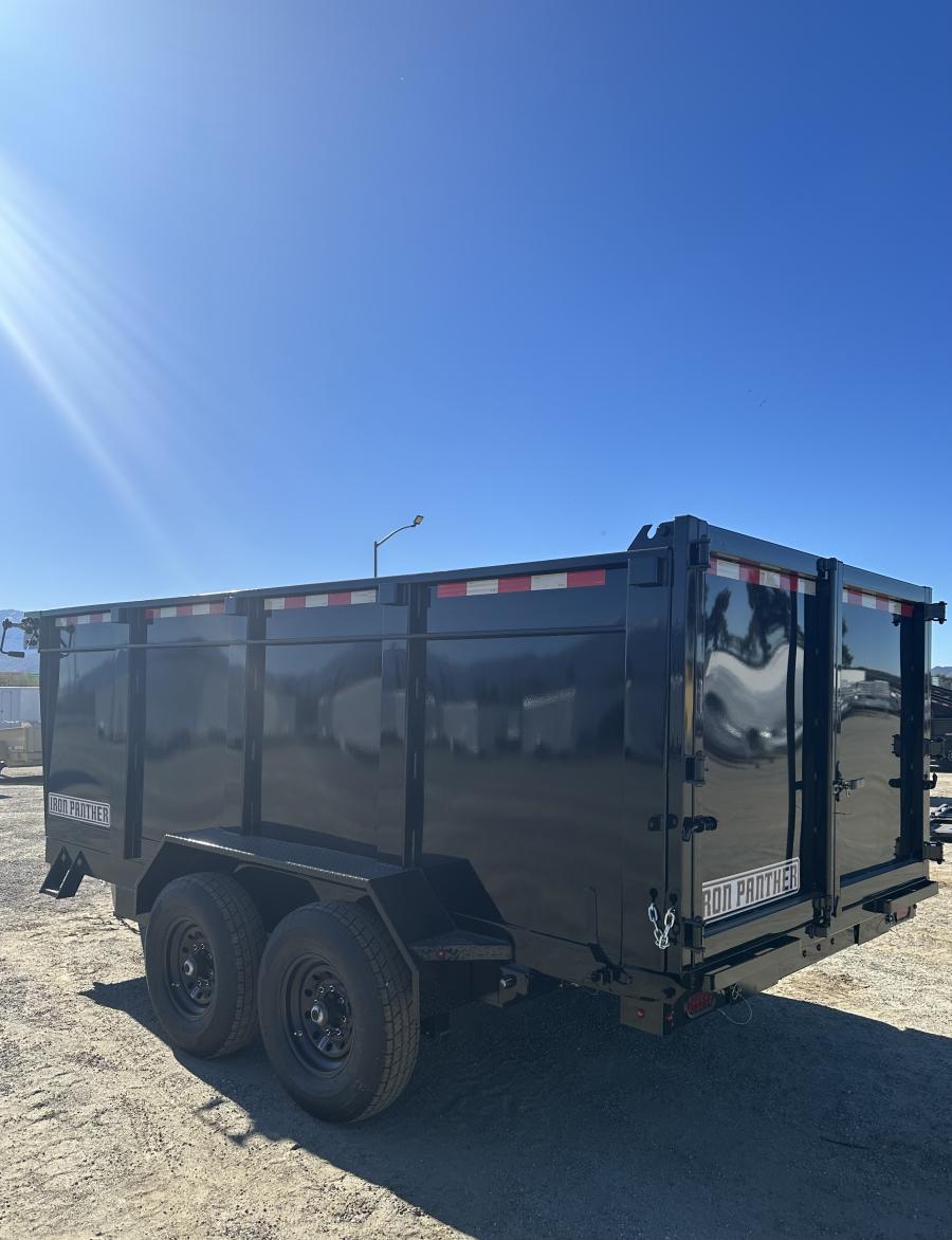 DT28 7X14X4 14K SCISSOR HOIST DUMP BY IRON PANTHER image 1