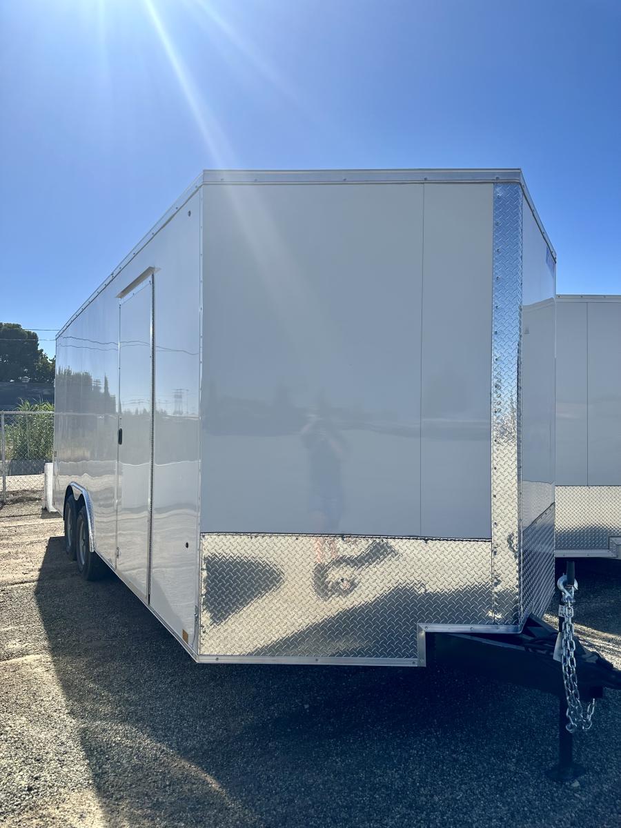 KP10 JOURNEY 8.5 x 20 TA TRAILER SLOPED V NOSED image 0