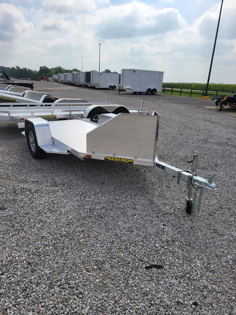 Aluma MC10 Aluma 10 Motorcycle SA Trailer, Bed Size – 51″ x 125″ image 1
