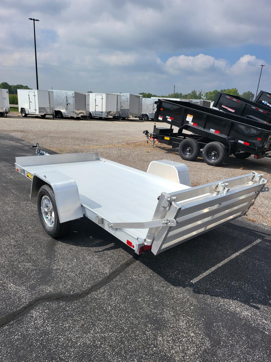 Aluma 6310 Aluma 63″ x 120″ SA Utility Trailer, Bi-Fold Tailgate, image 1