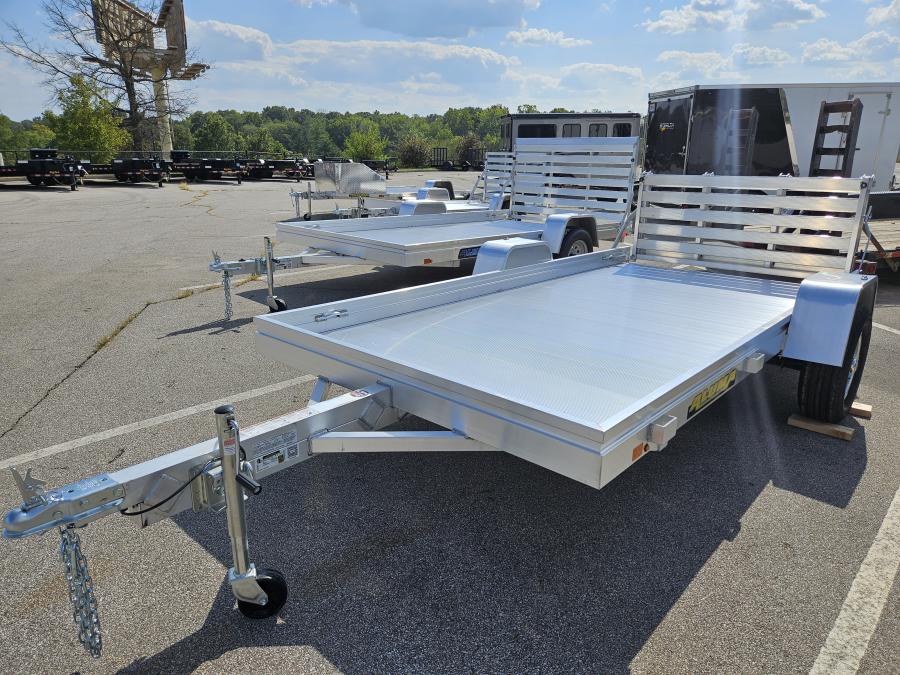 Aluma 6812 Aluma 68″ x 12 SA Utility Trailer, Aluminum Bi-Fold Gate image 2