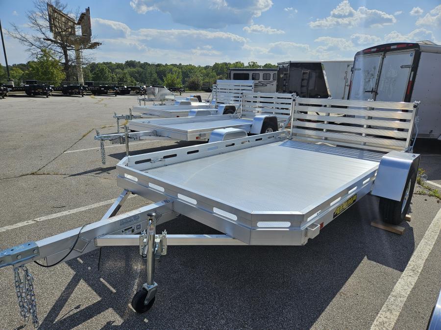 Aluma 7712 Aluma 78″ x 142″ SA Utility Trailer, Bi-Fold Tailgate image 0