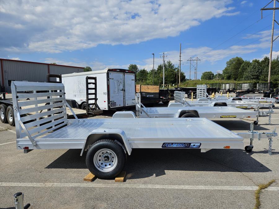 Aluma 7812 Aluma 78″ x 147″ Bed SA Edge Series Utility Trailer image 1
