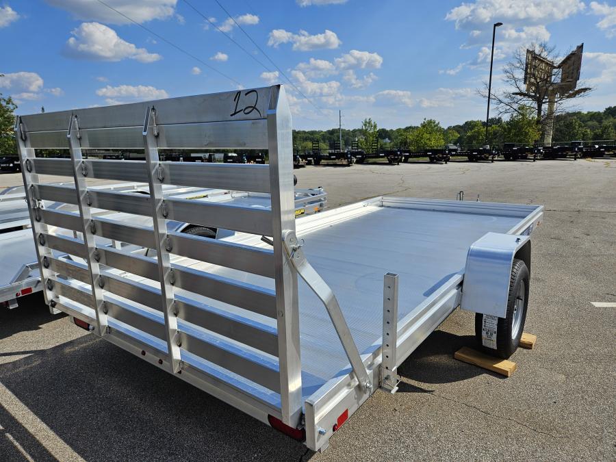 Aluma 7814 Aluma 78″ x 168″ Bed SA Edge Series Utility Trailer image 1
