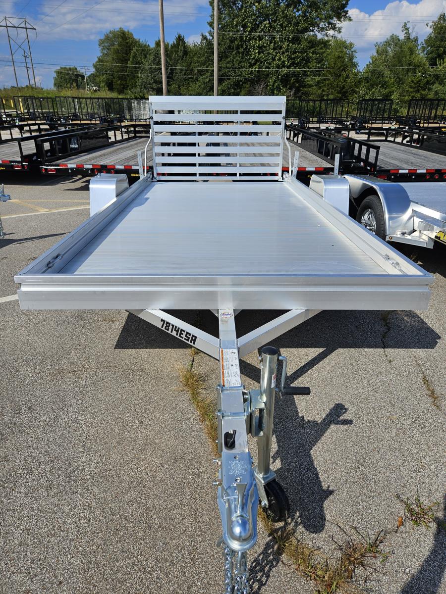 Aluma 7814 Aluma 78″ x 168″ Bed SA Edge Series Utility Trailer image 2