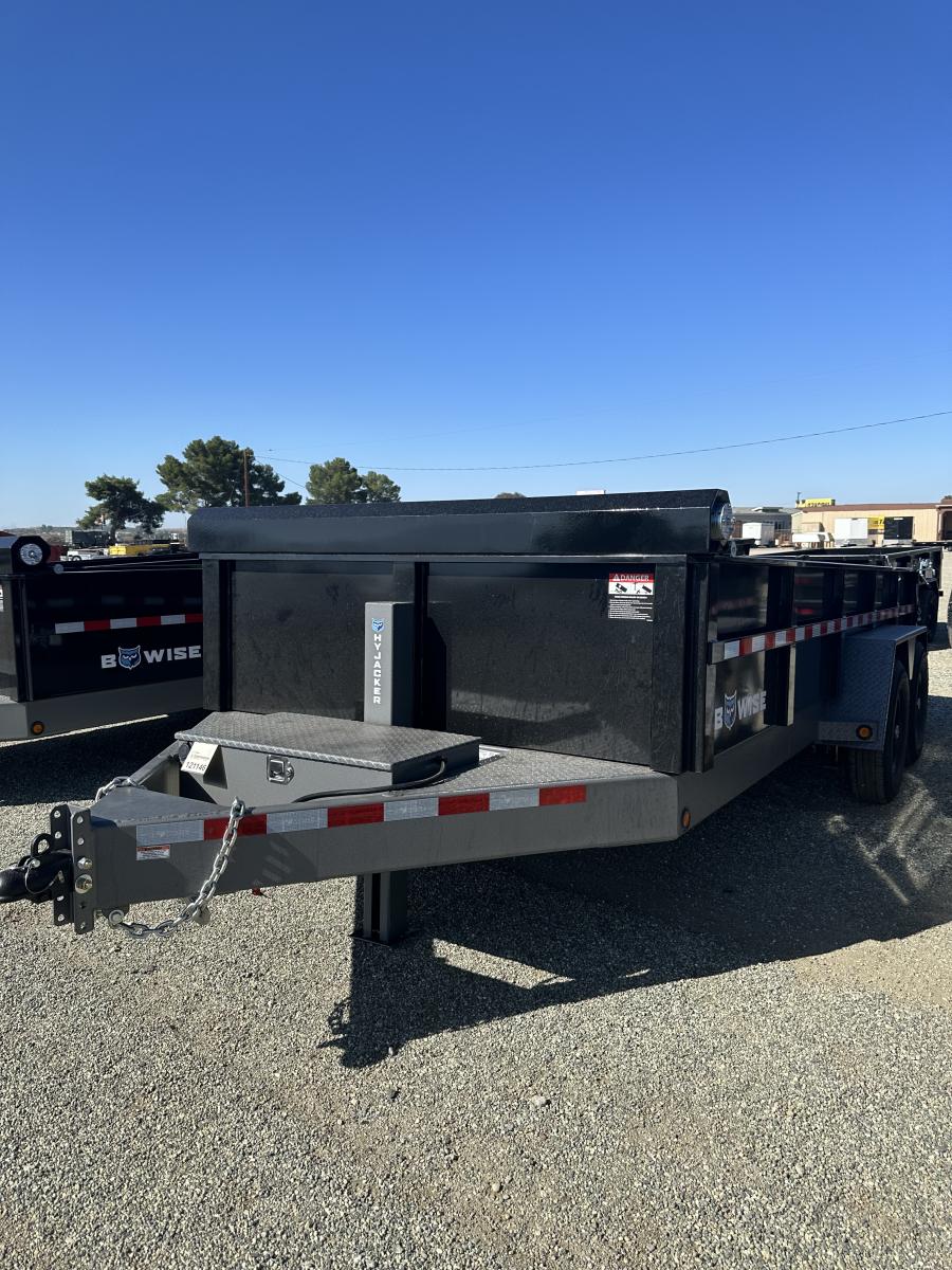DLP1 BWISE 15K HVY COMM. DUMP 7X16 HT BLK/HT GY 2 SIDES – STND image 0