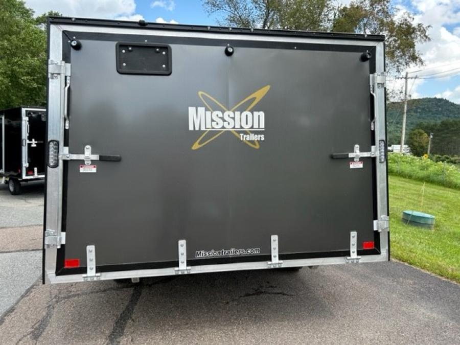 MFS1 101 X 12 FLAT SNOW SNOWMOBILE TRAILER BY MISSION image 2
