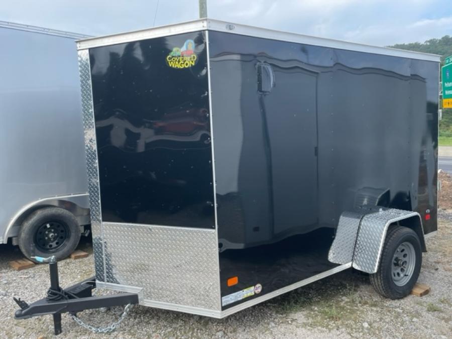 CWG6 6X10 BLACK SA CARGO STND COVERED WAGON GOLD image 0