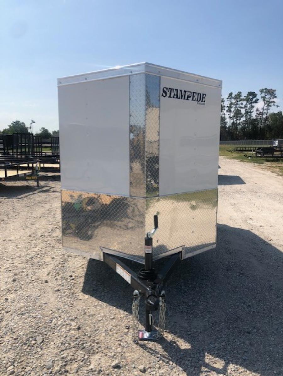 STAS STALL 6X10 RD WHITE  04180 image 0