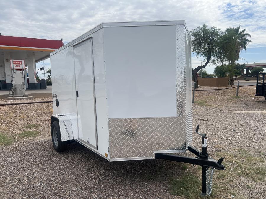 K721 ELEMENT SE FLAT TOP SLOPE 6 x 10 ENCLOSED TRAILER image 0